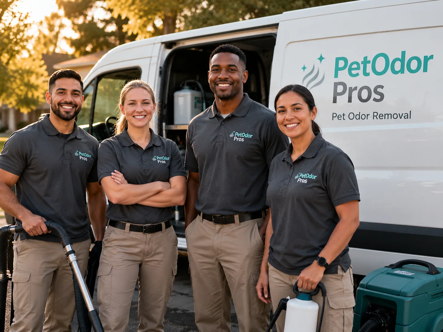 Pet Odor Removal team serving Blevins, AR